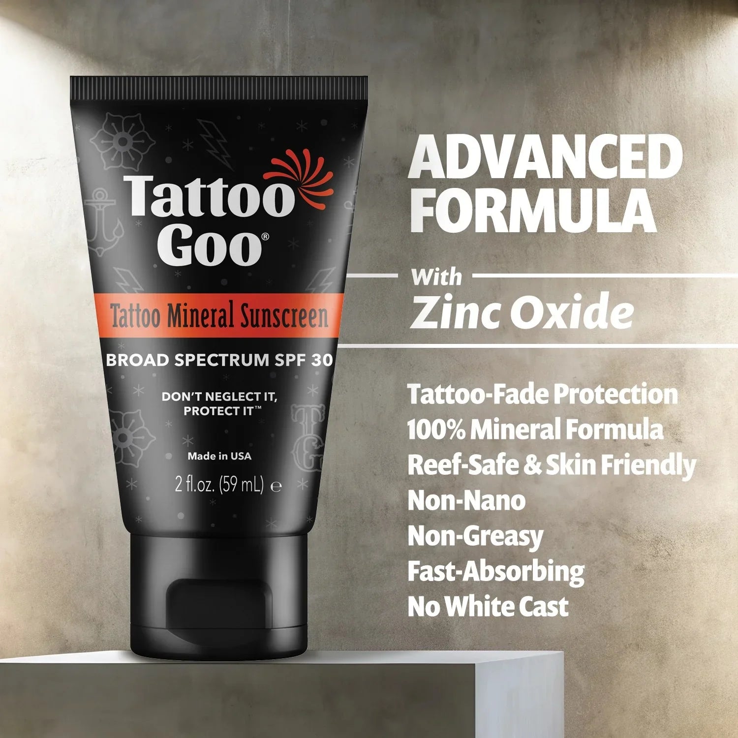 Tattoo Goo mineral sunscreen 59.15ml