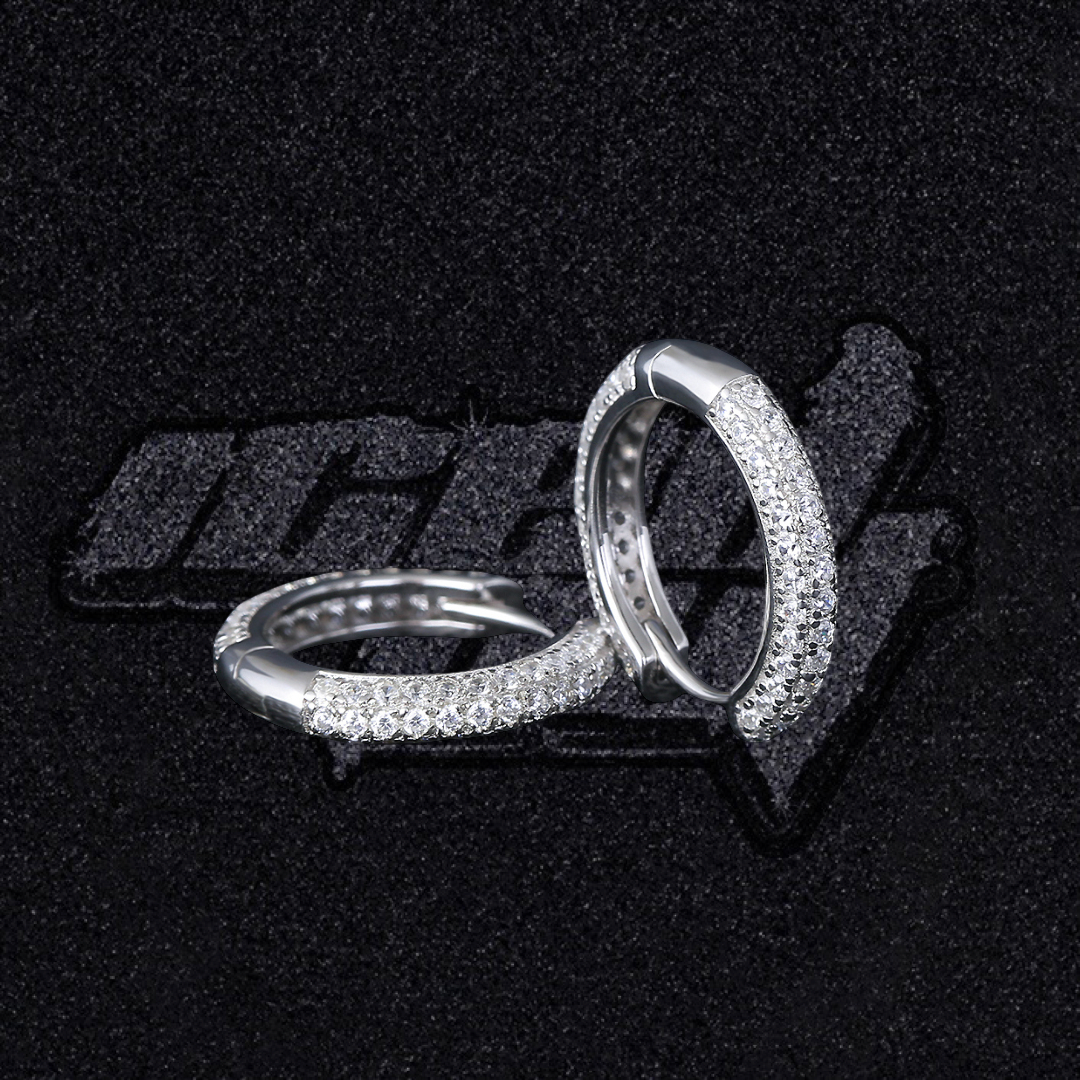 Icedout Hoop eyrnalokkar