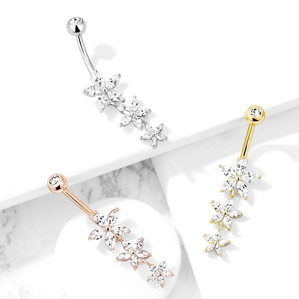 Vanilluxe - Læknastáls naflalokkur